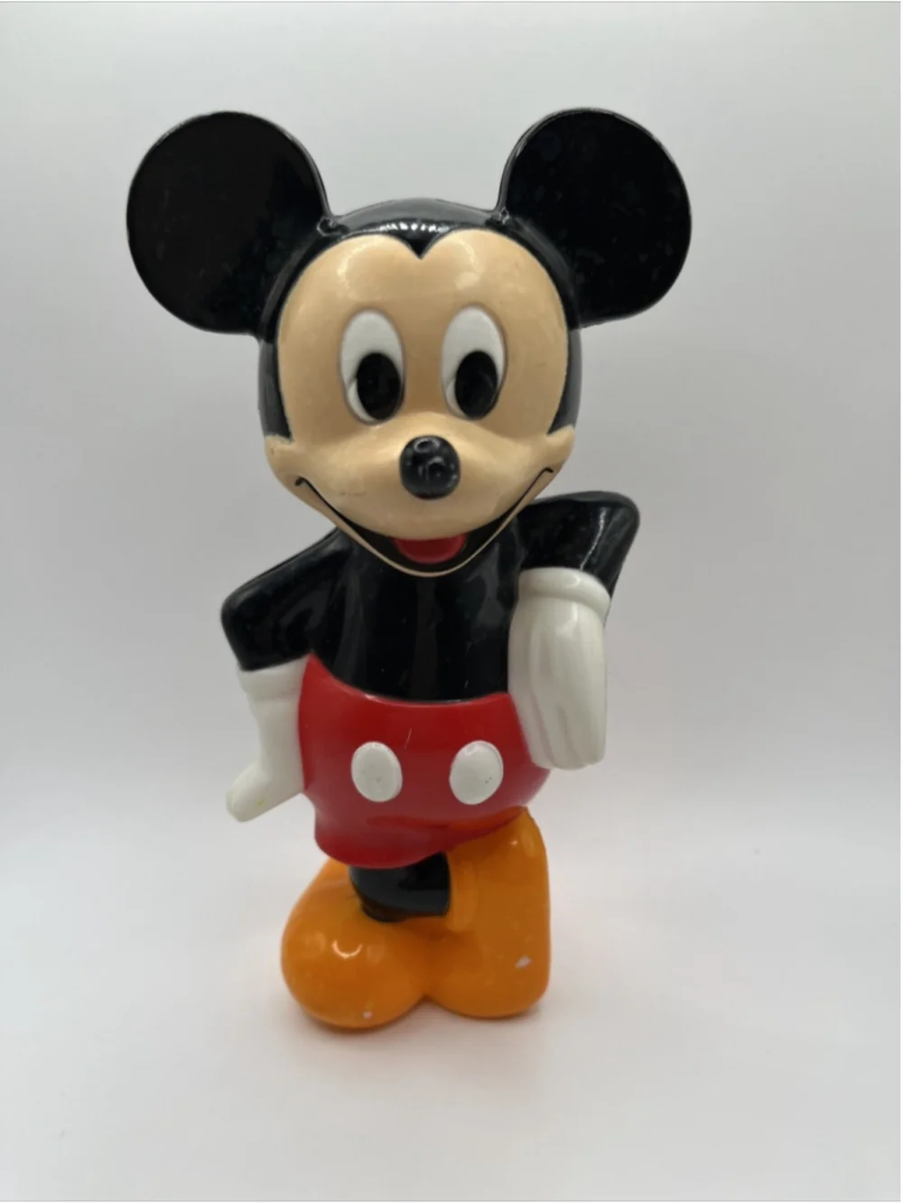 Vintage 1986 Superior Toy Disney Mickey Mouse Gumball Bank Plastic Part&CRIB TOY